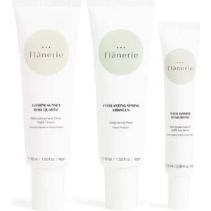 NEW Flanerie Rest & Rebalance Skincare Set Rachel Zoe Curateur